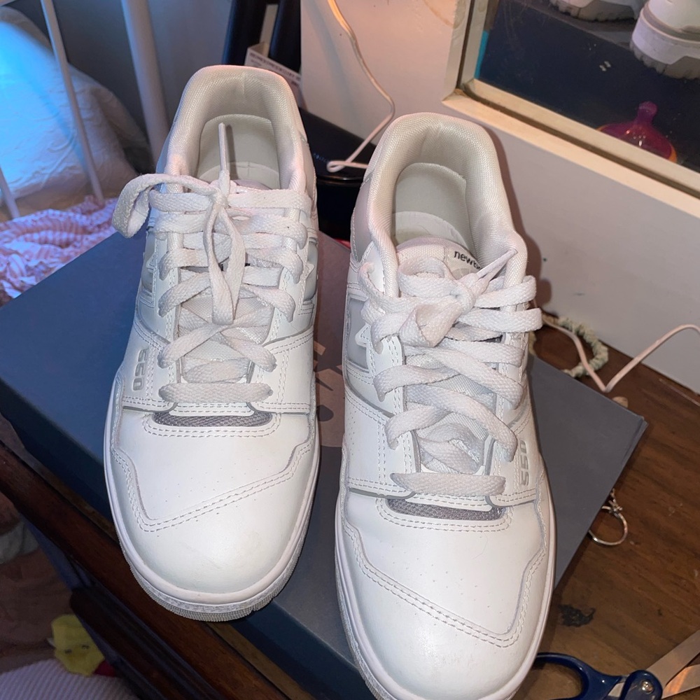 New Balance White Sneakers